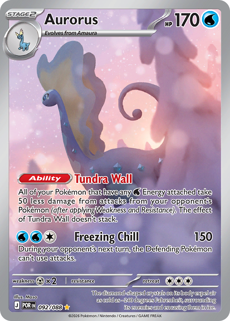Aurorus - Perfect Order - #92 - Pokemon TCG card