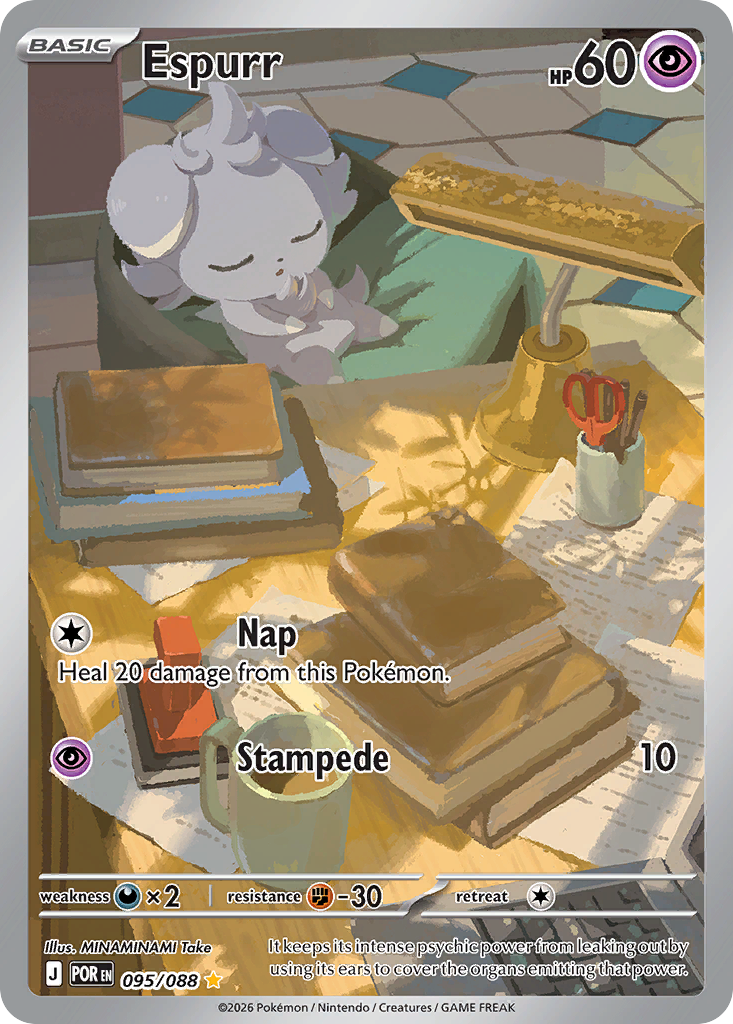 Espurr - Perfect Order - #95 - Pokemon TCG card
