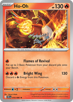 Ho-Oh #10 Ho-Oh - Chaos Rising - #10 - Pokemon TCG card