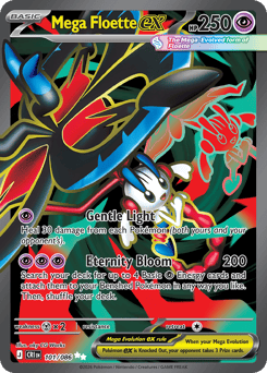 Mega Floette ex #101 Mega Floette ex - Chaos Rising - #101 - Pokemon TCG card