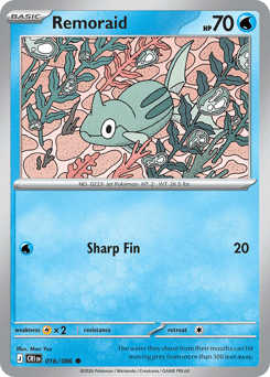 Remoraid - Chaos Rising - #16 - Pokemon TCG card