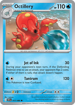Octillery - Chaos Rising - #17 - Pokemon TCG card