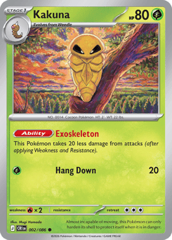Kakuna #2 Kakuna - Chaos Rising - #2 - Pokemon TCG card