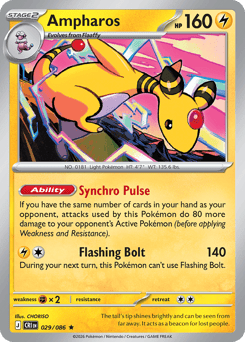 Ampharos #29 Ampharos - Chaos Rising - #29 - Pokemon TCG card