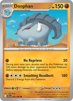Donphan #45 Donphan - Chaos Rising - #45 - Pokemon TCG card