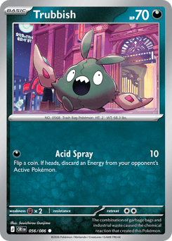 Trubbish - Chaos Rising - #56 - Pokemon TCG card
