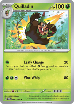 Quilladin - Chaos Rising - #6 - Pokemon TCG card