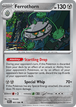 Ferrothorn #63 Ferrothorn - Chaos Rising - #63 - Pokemon TCG card