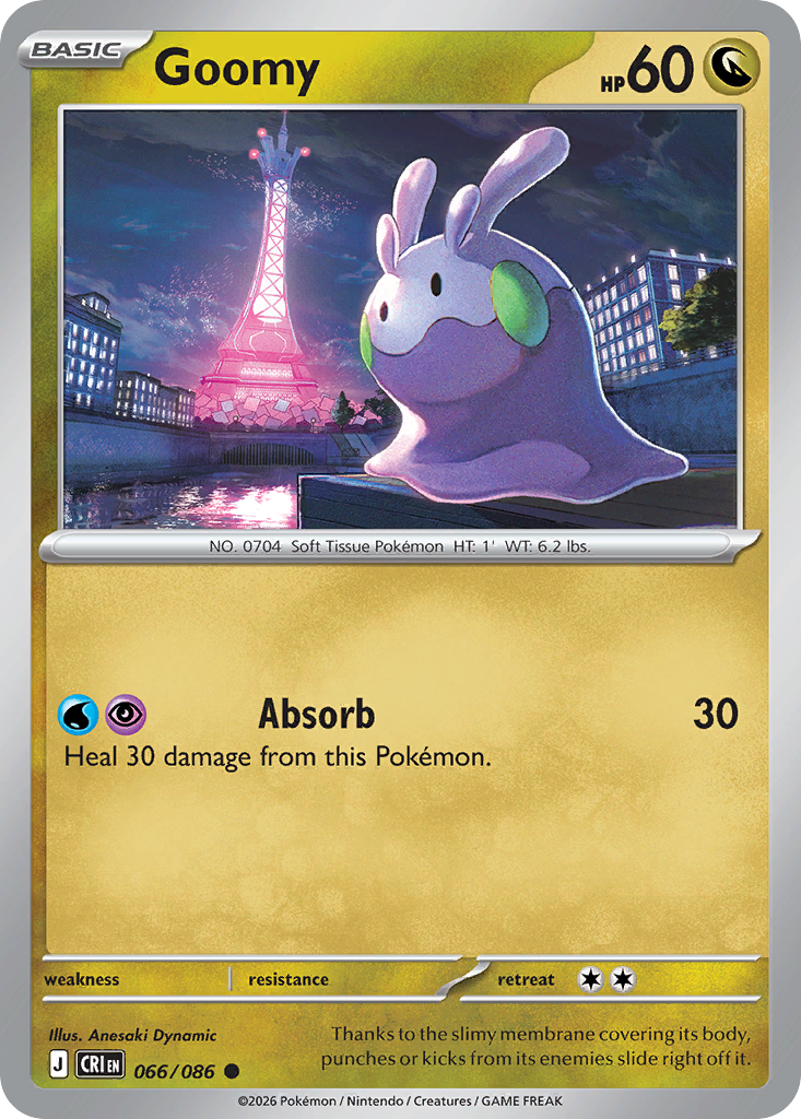 Goomy - Chaos Rising - #66 - Pokemon TCG card