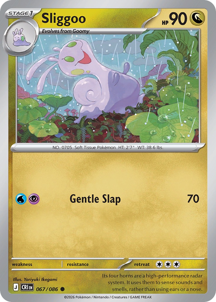 Sliggoo - Chaos Rising - #67 - Pokemon TCG card