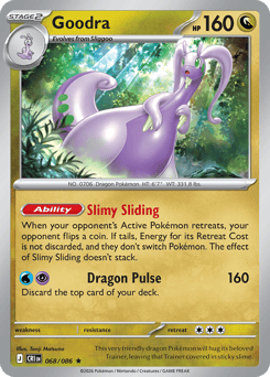 Goodra #68 Goodra - Chaos Rising - #68 - Pokemon TCG card