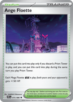 Ange Floette #75 Ange Floette - Chaos Rising - #75 - Pokemon TCG card