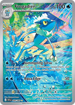 Frogadier - Chaos Rising - #89 - Pokemon TCG card