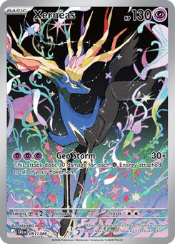 Xerneas - Chaos Rising - #91 - Pokemon TCG card