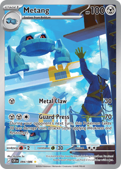 Metang - Chaos Rising - #94 - Pokemon TCG card