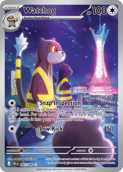 Watchog #97 Watchog - Chaos Rising - #97 - Pokemon TCG card