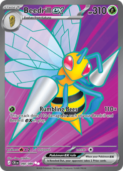Beedrill ex #98 Beedrill ex - Chaos Rising - #98 - Pokemon TCG card