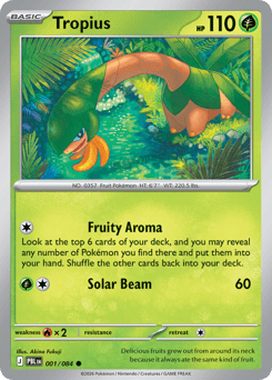 Tropius - Pitch Black - #1 - Pokemon TCG card
