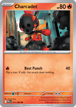 Charcadet - Pitch Black - #11 - Pokemon TCG card
