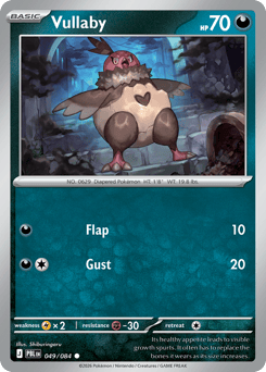 Vullaby - Pitch Black - #49 - Pokemon TCG card