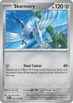 Skarmory - Pitch Black - #60 - Pokemon TCG card