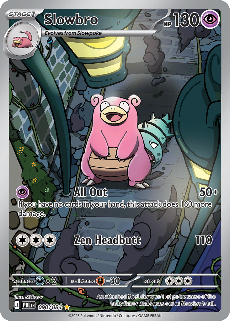 Slowbro - Pitch Black - #90 - Pokemon TCG card