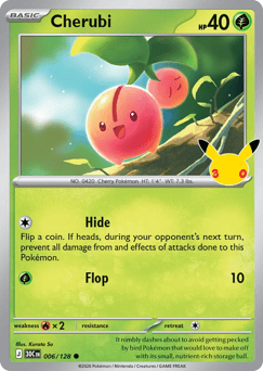 Cherubi - 30th Celebration - #6 - Pokemon TCG card