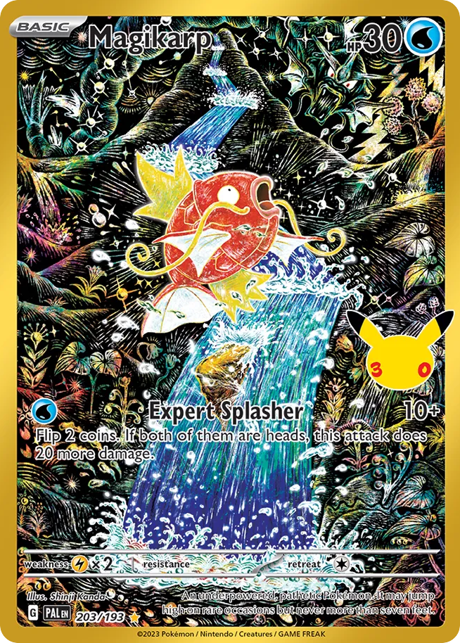Magikarp - 30th Celebration: Classic Collection - #203 - Pokemon TCG card