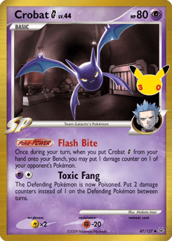 Crobat G - 30th Celebration: Classic Collection - #47 - Pokemon TCG card