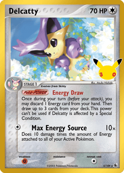Delcatty - 30th Celebration: Classic Collection - #5 - Pokemon TCG card