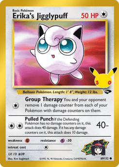 Erika's Jigglypuff - 30th Celebration: Classic Collection - #69 - Pokemon TCG card