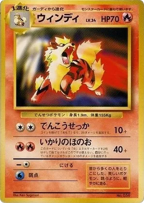 Arcanine #22 Arcanine - Unnumbered Promos - #22 - Pokemon TCG card