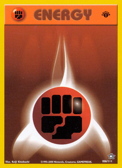 Fighting Energy - Neo Genesis - #106 - Pokemon TCG card