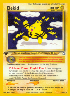 Elekid #22 Elekid - Neo Genesis - #22 - Pokemon TCG card
