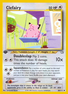 Clefairy - Neo Genesis - #30 - Pokemon TCG card