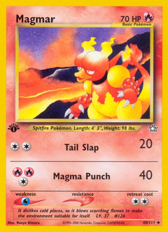 Magmar #40 Magmar - Neo Genesis - #40 - Pokemon TCG card