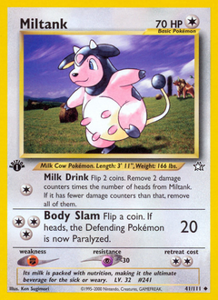 Miltank - Neo Genesis - #41 - Pokemon TCG card