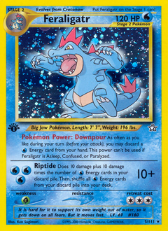 Feraligatr #5 Feraligatr - Neo Genesis - #5 - Pokemon TCG card