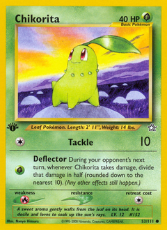 Chikorita #53 Chikorita - Neo Genesis - #53 - Pokemon TCG card