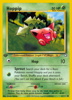 Hoppip #61 Hoppip - Neo Genesis - #61 - Pokemon TCG card