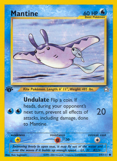 Mantine - Neo Genesis - #64 - Pokemon TCG card