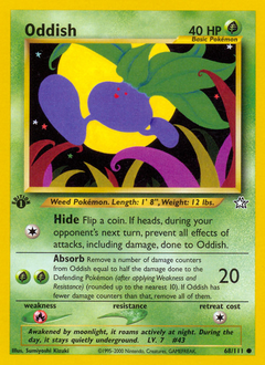 Oddish #68 Oddish - Neo Genesis - #68 - Pokemon TCG card