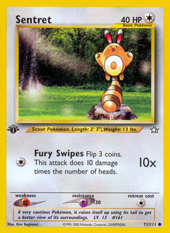 Sentret - Neo Genesis - #71 - Pokemon TCG card