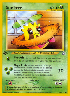 Sunkern - Neo Genesis - #78 - Pokemon TCG card