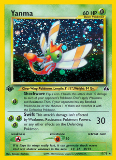 Yanma #17 Yanma - Neo Discovery - #17 - Pokemon TCG card
