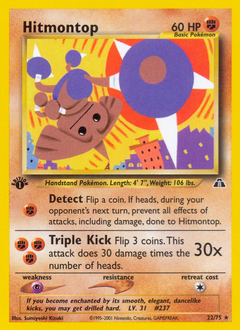 Hitmontop #22 Hitmontop - Neo Discovery - #22 - Pokemon TCG card