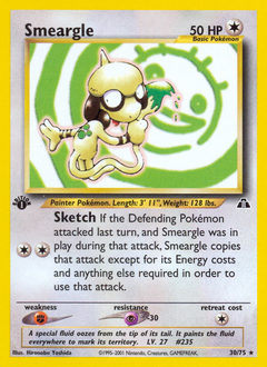 Smeargle #30 Smeargle - Neo Discovery - #30 - Pokemon TCG card