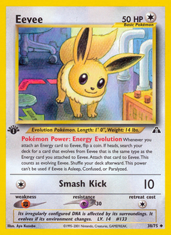 Eevee #38 Eevee - Neo Discovery - #38 - Pokemon TCG card