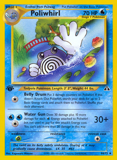 Poliwhirl #44 Poliwhirl - Neo Discovery - #44 - Pokemon TCG card