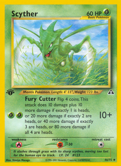 Scyther #46 Scyther - Neo Discovery - #46 - Pokemon TCG card